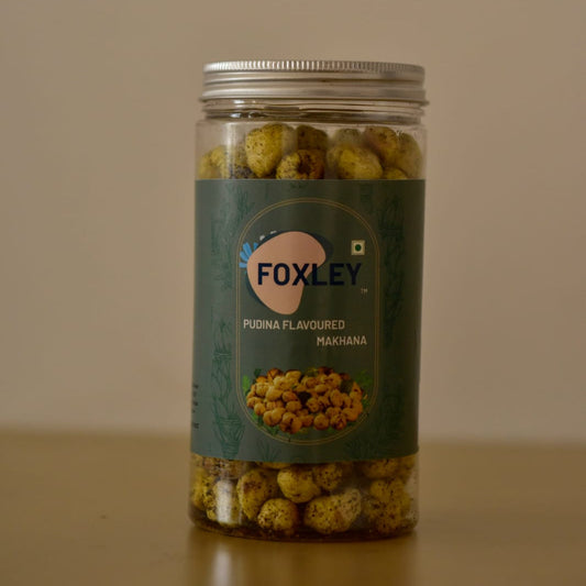 Mint Flavoured Makhana- 140g Jar