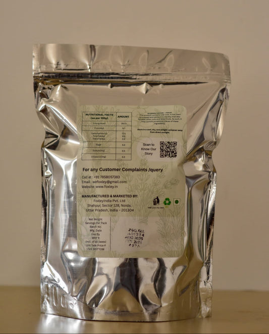Premium Raw Makhana – Jumbo Size | 250g Zipper Pack